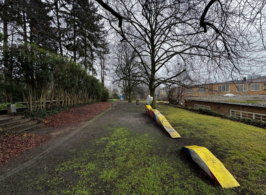 Spielort für Events: Der Schlauch am Parkeingang